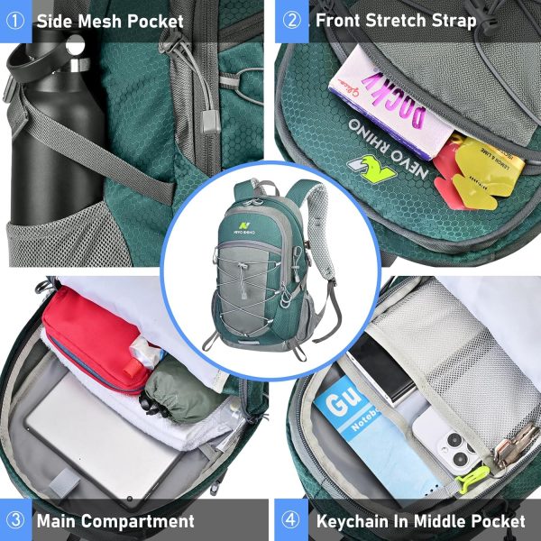 35l-2 NEVO RHINO Hiking Backpack 20L Lakeblue