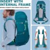 NEVO RHINO Internal Frame Hiking Backpack 65L Green