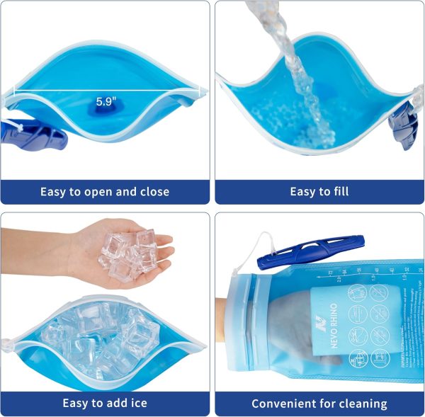 718CxxsWj5L._AC_SL1500_ NEVO RHINO 2L Hydration Bladder – BPA-Free, Leakproof, Wide Opening