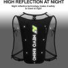 Waterproof Running Vest, 5.5L Breathable Running Hydration Vest with 1.5L