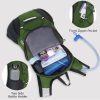 71A1yCldLjL._AC_SL1500_ NEVO RHINO 12L Hydration Backpack with 2L Water Bladder – Lightweight | Leakproof | Breathable Fit | Green-2