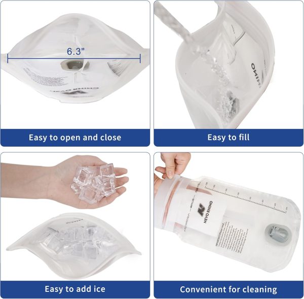 NEVO RHINO 1.5L Hydration Bladder – BPA-Free, Leak-Proof, Easy Clean