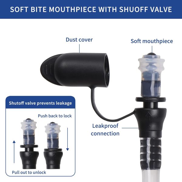 NEVO RHINO 1.5L Hydration Bladder – BPA-Free, Leak-Proof, Easy Clean