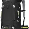 NEVO RHINO Internal Frame Hiking Backpack 50L Black