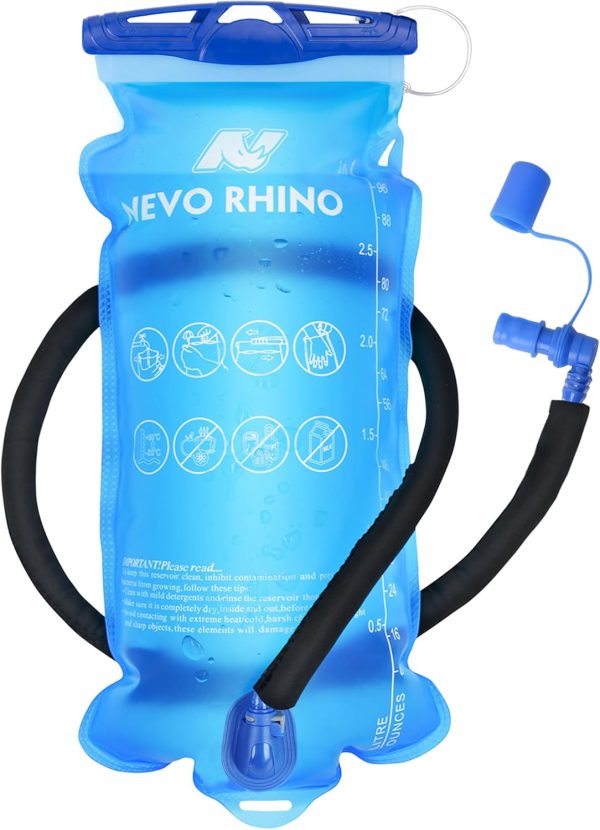 71xyxzcst9L._AC_SL1500_ NEVO RHINO 3L Hydration Bladder – Leakproof , BPA-Free , Wide Opening