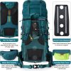 NEVO RHINO Internal Frame Hiking Backpack 80 L Green