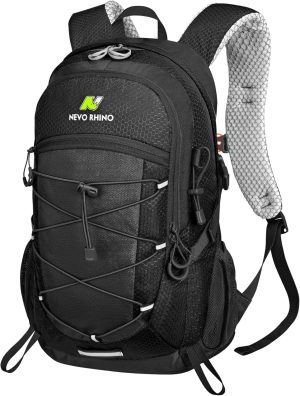 81ixObnJO5L._AC_SL1500_ NEVO RHINO Hiking Backpack 20L Black
