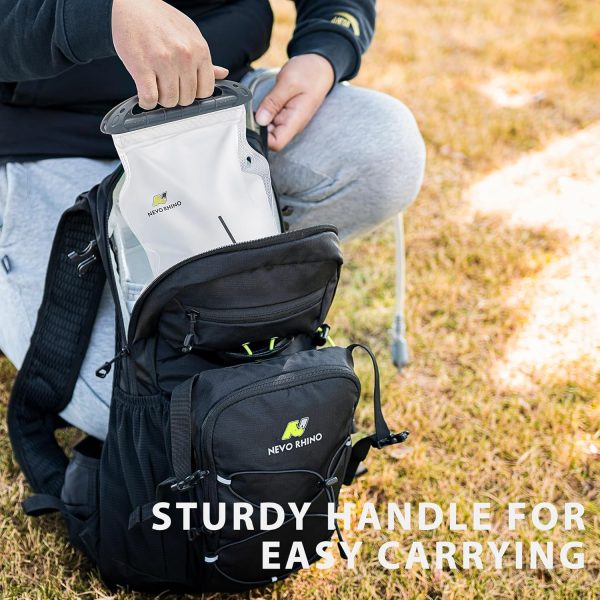 NEVO RHINO 2L Hydration Bladder Kit – Leakproof | Easy Clean | Complete Set