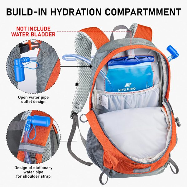 NEVO RHINO Hiking Backpack 20L Orange